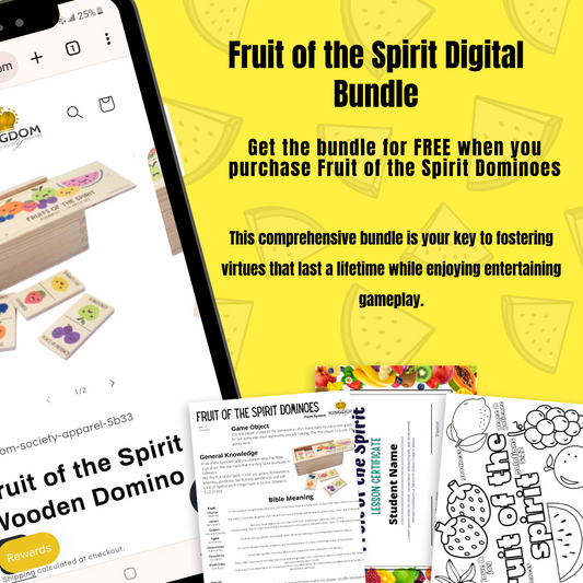 Fruit of the Spirit Lesson Certificate