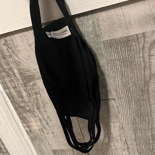 Bella Canvas Daily Face Mask-Black