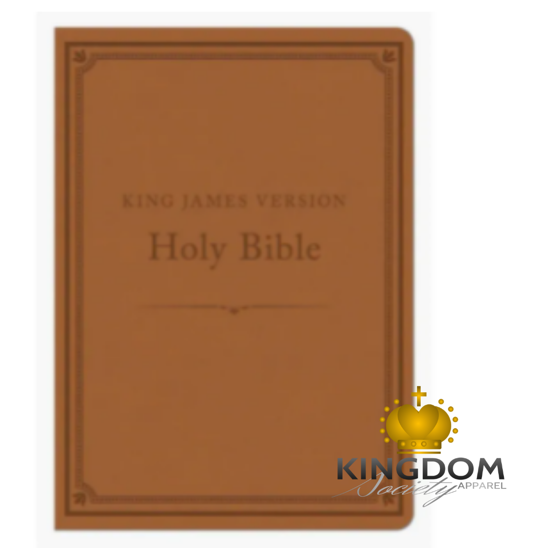 KJV Compact Gift And Award Bible Reference Edition Camel
