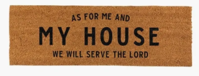 As For My House Doormat