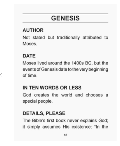 Know Your Bible Large Print Edition