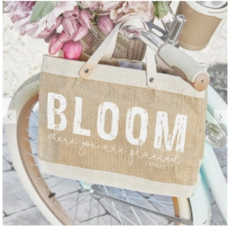 Bloom Where you are Planted Market Tote