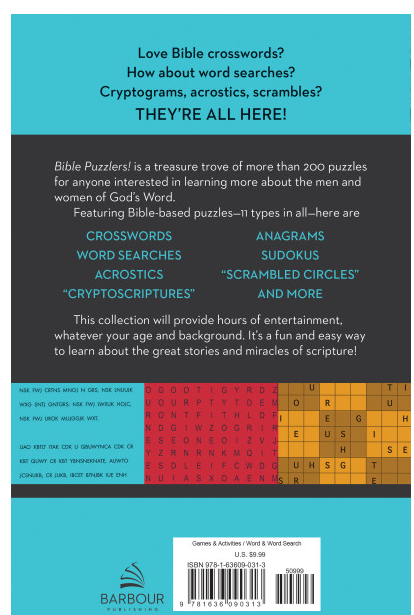 Bible Puzzle Book