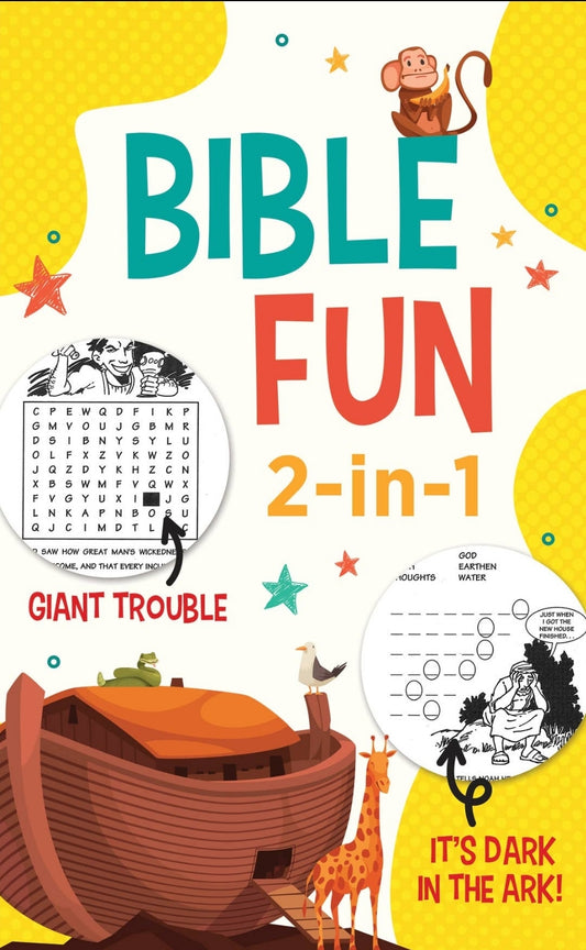 Bible Fun 2 in 1 Activity Pad