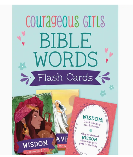 Courageous Girls Bible Flash Cards