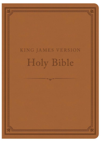 The KJV Compact Gift & Award Bible Reference Edition (Camel)